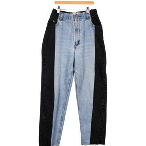 Levi's High Rise Black Vintage Mom Cut Jeans